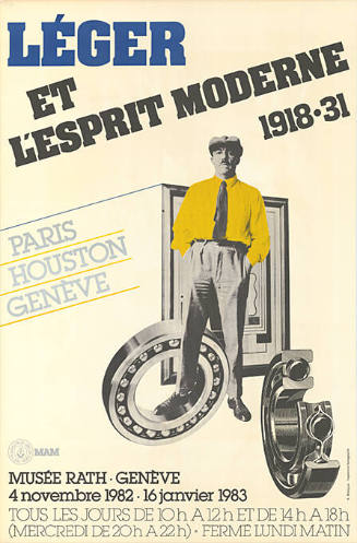 Léger et l’esprit moderne, Musée Rath Genève