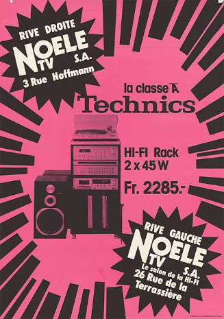 Noele TV, Technics