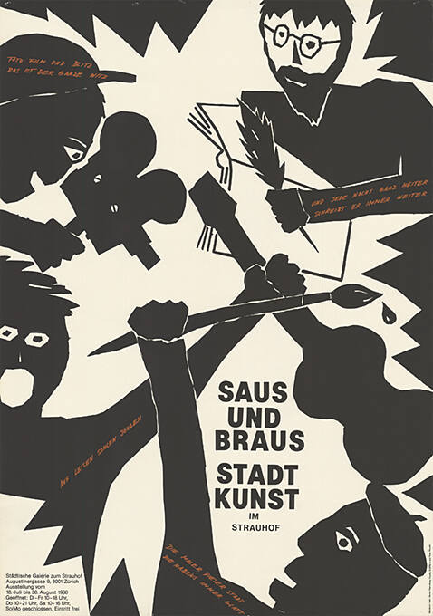 Saus und Braus, Stadtkunst im Strauhof