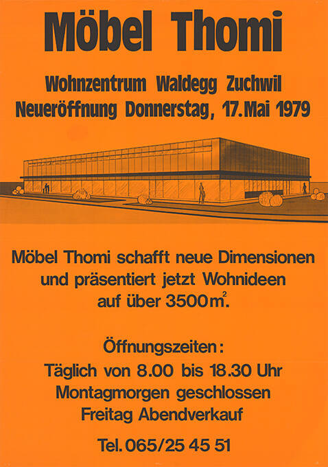 Möbel Thomi, Wohnzentrum Waldegg, Zuchwil