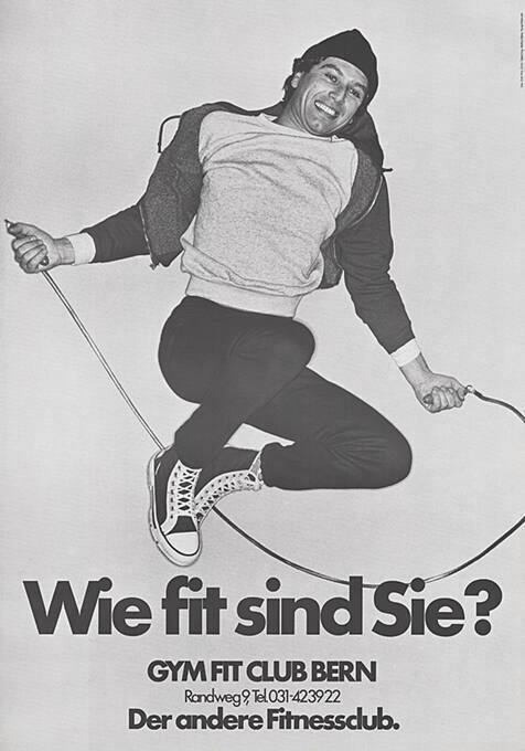 Wie fit sind Sie? Gym Fit Club Bern, Der andere Fitnessclub.