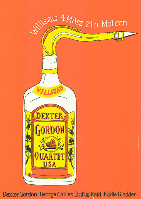 Dexter Gordon Quartet, Mohren, Willisau