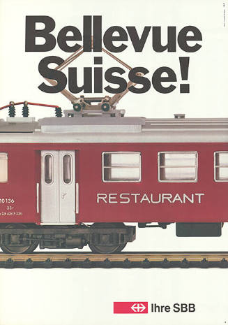 Bellevue Suisse! Restaurant. Ihre SBB