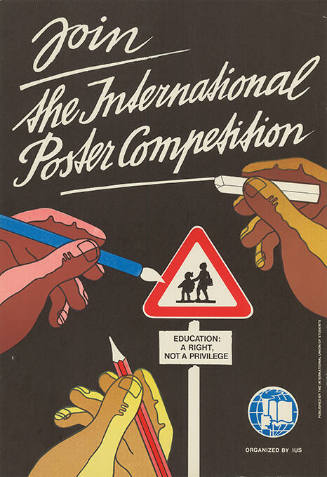 Join the International Poster Competition, Education: A Right, Not a Privilege