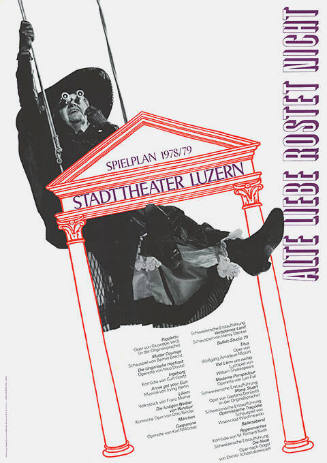 Alte Liebe rostet nicht, Spielplan 1978/79, Stadttheater Luzern