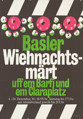 Basler Wiehnachtsmärt uff em Barfi und em Claraplatz