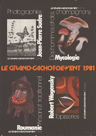 Jean-Pierre Sudre, Mycologie, Roumanie, Robert Wogensky, Le Grand-Cachot-de-Vent 1981