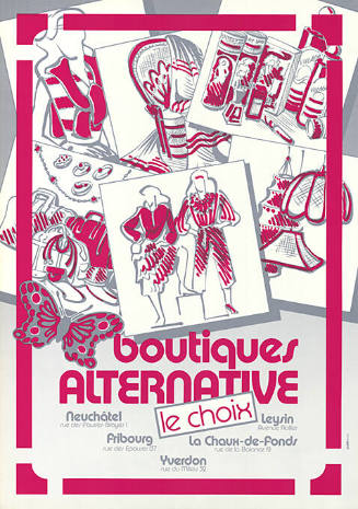 Boutiques Alternative, le choix