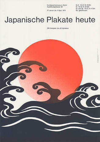 Japanische Plakate heute, Kunstgewerbemuseum Zürich