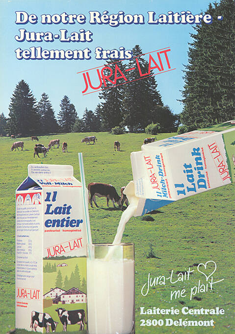 De notre Région Laitière – Jura-Lait, tellement frais