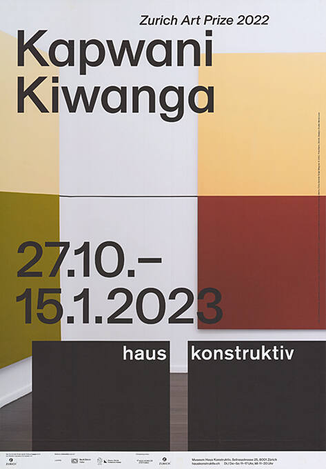 Kapwani Kiwanga, Haus Konstruktiv