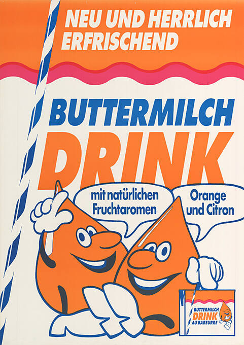 Neu und herrlich erfrischend, Buttermilch-Drink