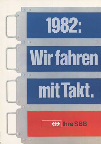 1982: Wir fahren mit Takt. Ihre SBB