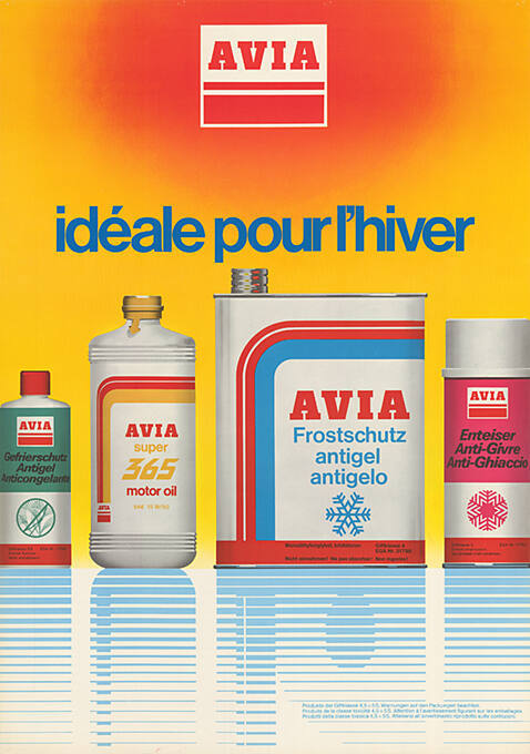 Avia, Idéale pour l’hiver