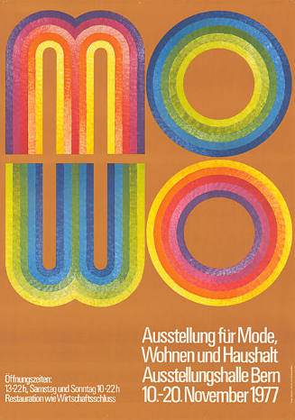 MOWO, Ausstellung für Mode, Wohnen und Haushalt, Ausstellungshalle Bern