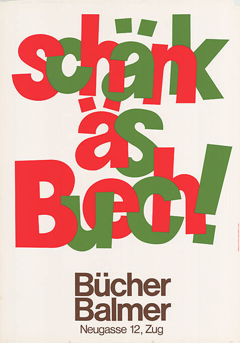 Schänk äs Buech! Bücher Balmer