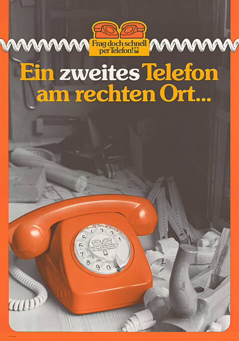 Ein zweites Telefon am rechten Ort…