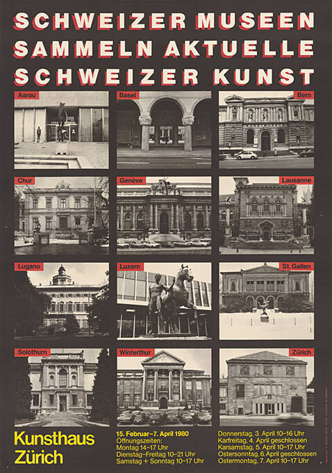 Schweizer Museen sammeln aktuelle Schweizer Kunst, Kunsthaus Zürich