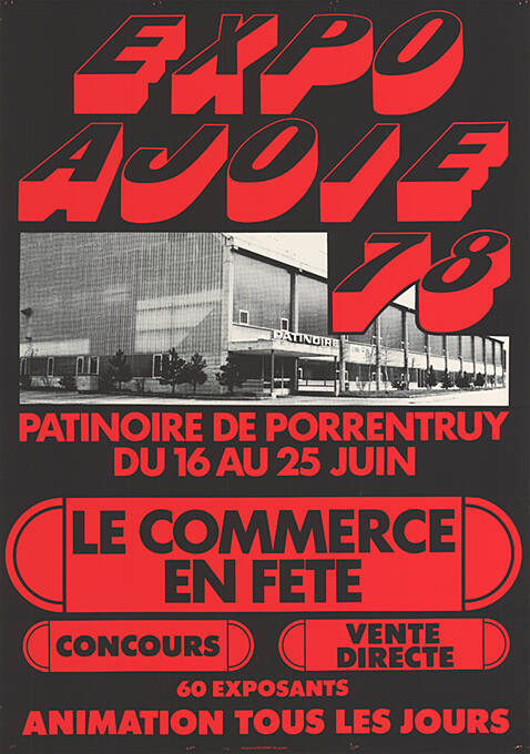 Expo Ajoie 78, Patinoire de Porrentruy