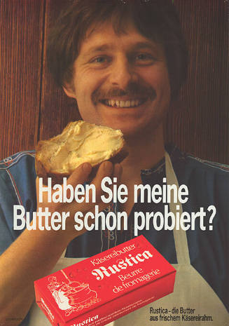 Haben Sie meine Butter schon probiert? Käsereibutter Rustica