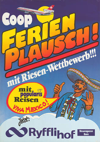 Coop Ferienplausch! mit Riesen-Wettbewerb, mit popularis Reisen, Viva Mexico!