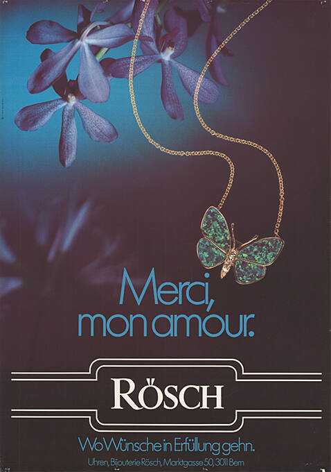 Merci mon amour. Rösch