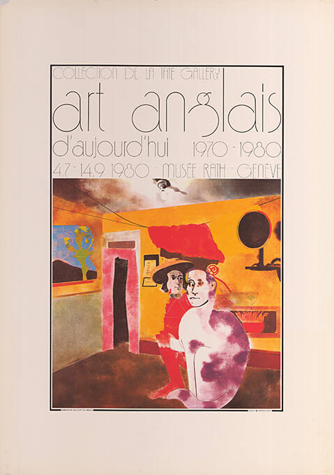 Art anglais d’aujourd’hui 1970–1980, Musée Rath, Genève