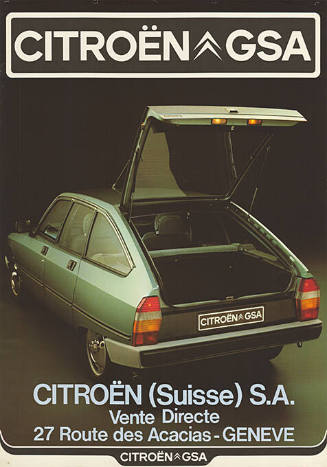 Citroën GSA, Citroën (Suisse) S.A. Genève