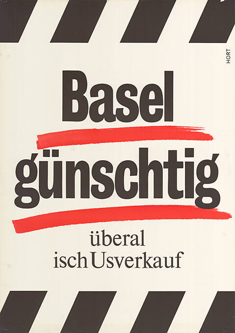 Basel günschtig, überal isch Usverkauf