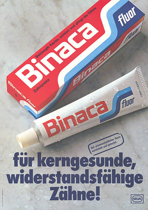 Binaca, für kerngesunde, widerstandsfähige Zähne!