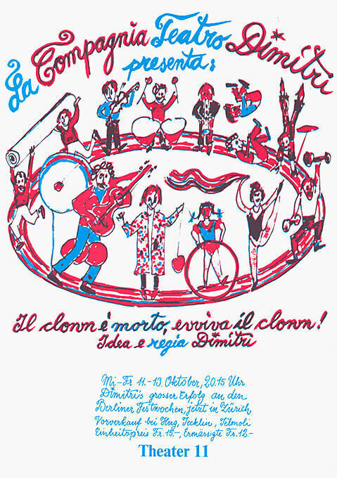 La Compagnia Teatro Dimitri presenta: Il clown è morto, evviva il clown! Theater 11