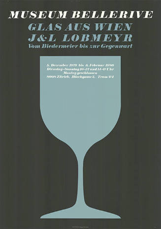 Glas aus Wien, J & L Lobmeyr, Museum Bellerive