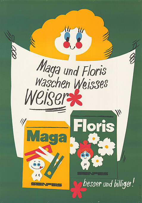 Maga und Floris waschen Weisses weiser*