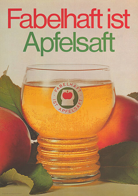 Fabelhaft ist Apfelsaft