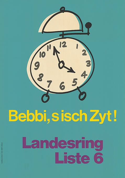 Bebbi, s isch Zyt! Landesring, Liste 6