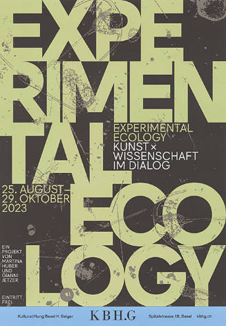 Experimental Ecology, Kunst × Wissenschaft im Dialog
