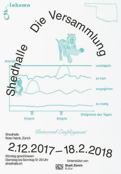 Universal Employment, Die Versammlung, Shedhalle