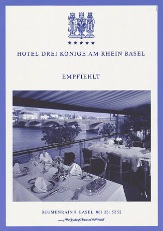 Hotel drei Könige am Rhein Basel empfiehlt