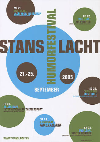 Stans lacht, Humorfestival