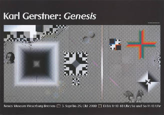 Karl Gerstner: Genesis, Neues Museum Weserburg Bremen