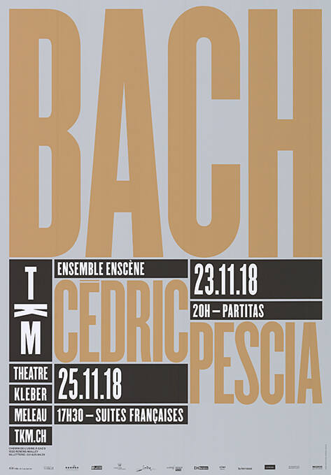 Bach, Cédric Pescia, TKM