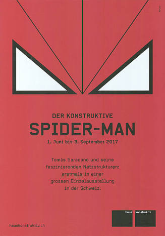 Der konstruktuve Spider-Man, Tomás Saraceno und seine faszinierenden Netzstrukturen, Haus Konstruktiv