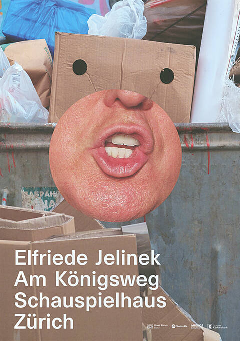 Elfriede Jelinek, Am Königsweg, Schauspielhaus Zürich