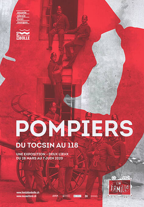 Pompiers, Du Tocsin au 118, Fondatione Bolle, Musée Alexis Forel, Morges