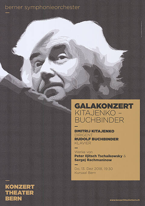 Galakonzert, Kitajenko – Buchbinder, Konzert Theater Bern, Berner Symphonieorchester