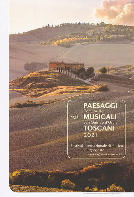 Paesaggi Musicali Toscani, Festival internazionale di musica, Comune die San Quirico d’Orcia