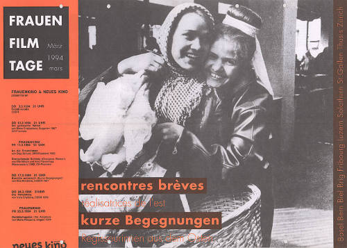 Frauen Film Tage, Neues Kino