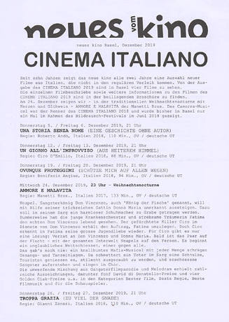 Cinema Italiano, Neues Kino