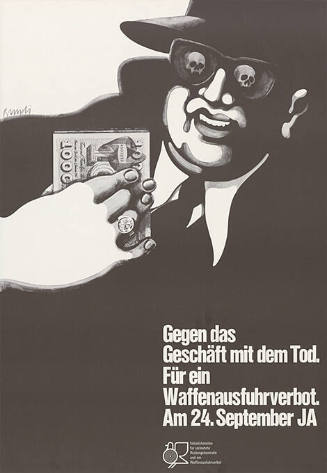 Gegen das Geschäft mit dem Tod. Für ein Waffenausfuhrverbot.