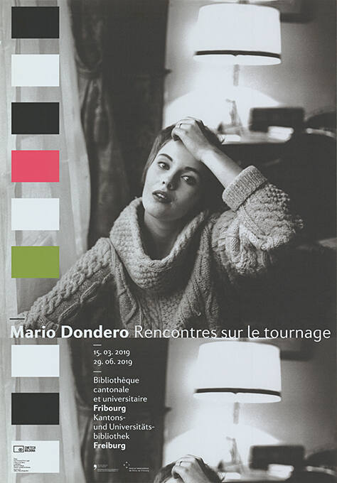 Mario Dondero, Rencontres sur le tournage, Bibliothèque cantonale et universitaire Fribourg